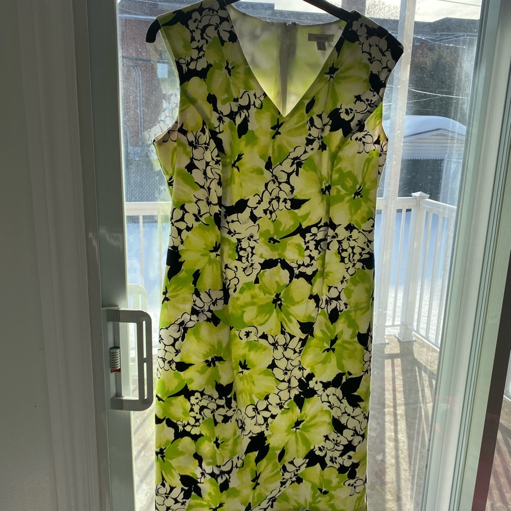 Precis printed jersey floral dress size 10